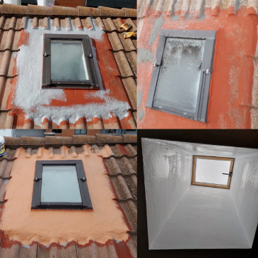 Reparar filtracions a les teulades